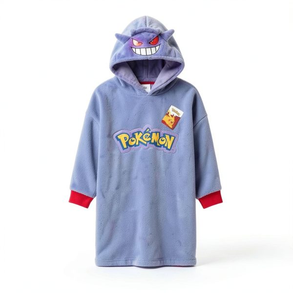 Pokemon Fleece Hoodie Blanket for Boys-2