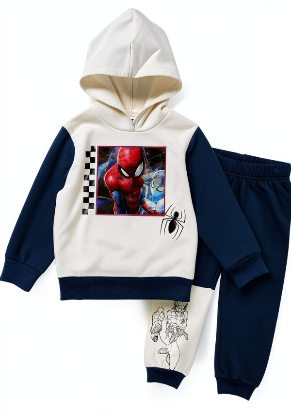 Spider-Man Toddler Outfit Marvel Boys Hoodie Set-0