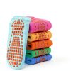 Kids Grip Socks BrandX Non Slip Yoga Socks 6 Pack-6