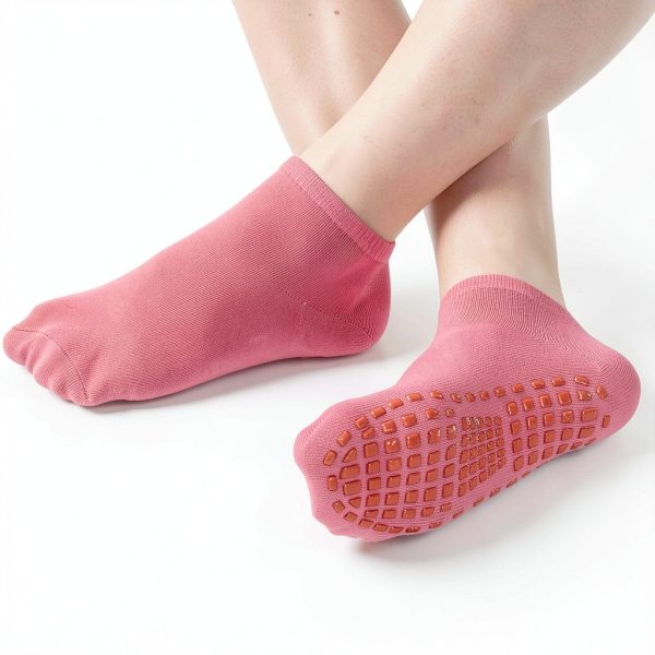 Kids Grip Socks BrandX Non Slip Yoga Socks 6 Pack-3