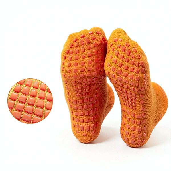 Kids Grip Socks BrandX Non Slip Yoga Socks 6 Pack-1