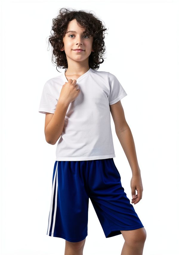 Boys Athletic Shorts KidSport Mesh Waist-2