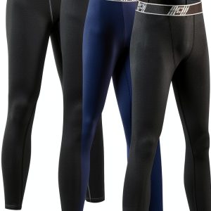 Boys Compression Leggings HOPLYNN Breathable Warmth-0