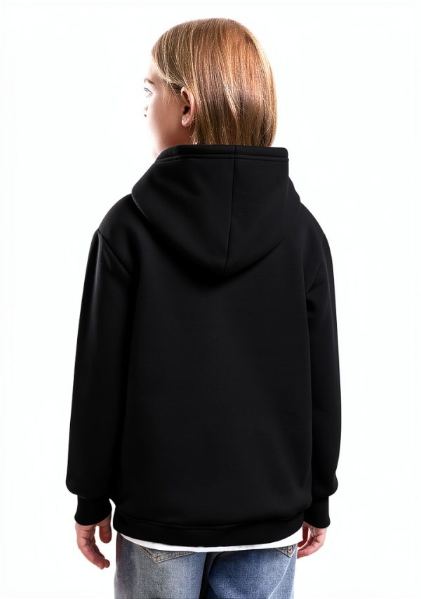 Kids Sherpa Hoodie BrandX Fleece Lined Boys-4