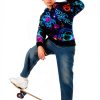 Boys Fashion Hoodies Sweatshirts Rugby Galaxy-7