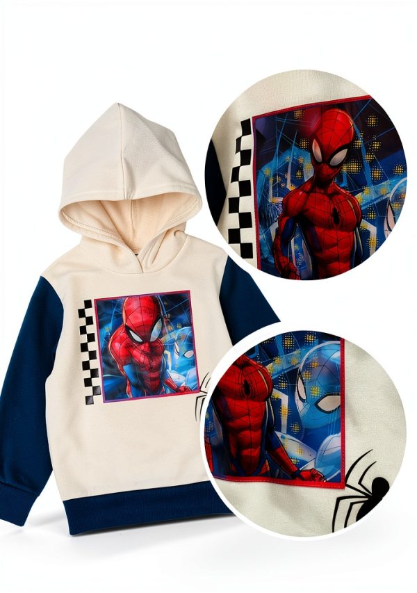 Spider-Man Toddler Outfit Marvel Boys Hoodie Set-1