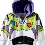 Disney Boys Buzz Lightyear Hoodie 2T White-0