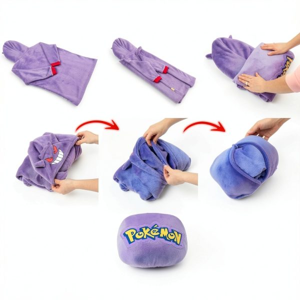 Pokemon Fleece Hoodie Blanket for Boys-3