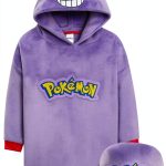 Pokemon Fleece Hoodie Blanket for Boys-0