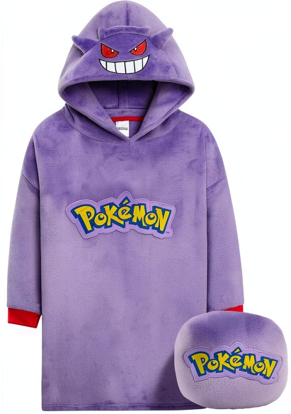 Pokemon Fleece Hoodie Blanket for Boys-0