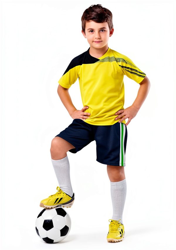 Boys Athletic Shorts KidSport Mesh Waist-3