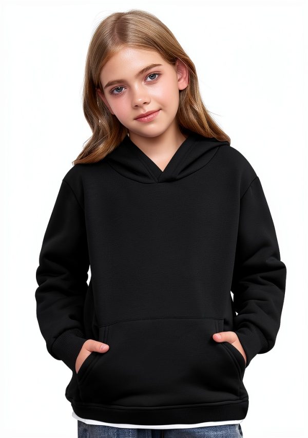 Kids Sherpa Hoodie BrandX Fleece Lined Boys-2