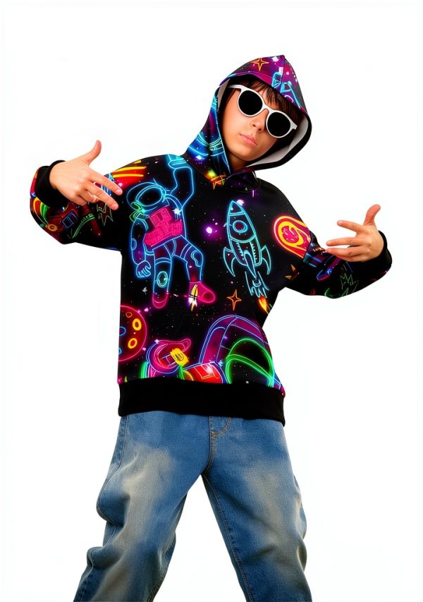 Boys Fashion Hoodies Sweatshirts Rugby Galaxy-5