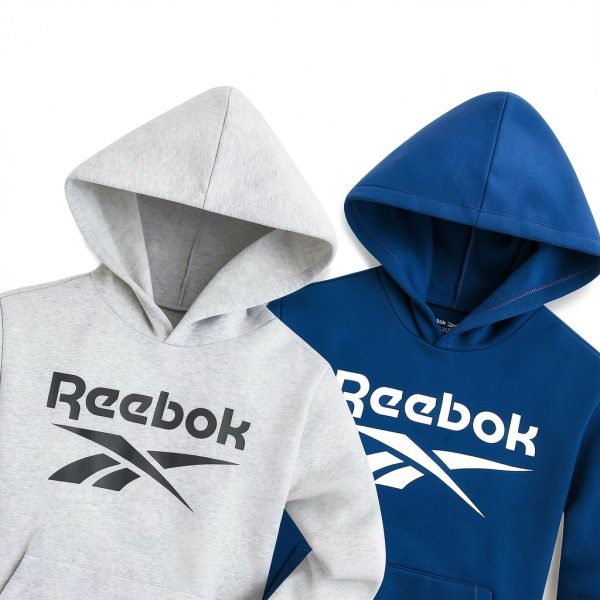 Reebok Boys Hoodies Soft Fleece Sporty Flair-4